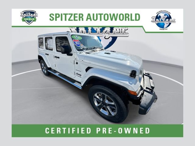 Used 2021 Jeep Wrangler Unlimited Sahara w/ LED Lighting Group image 1