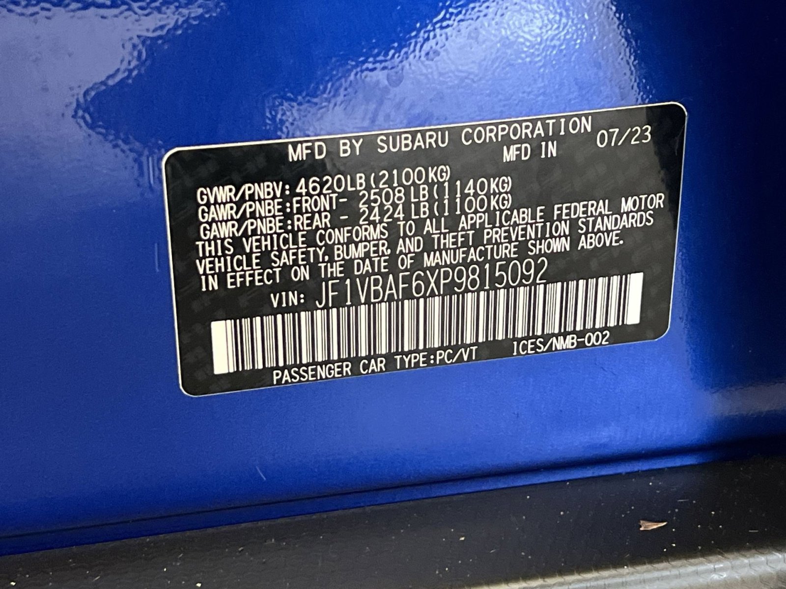 Used 2023 Subaru WRX Premium image 33