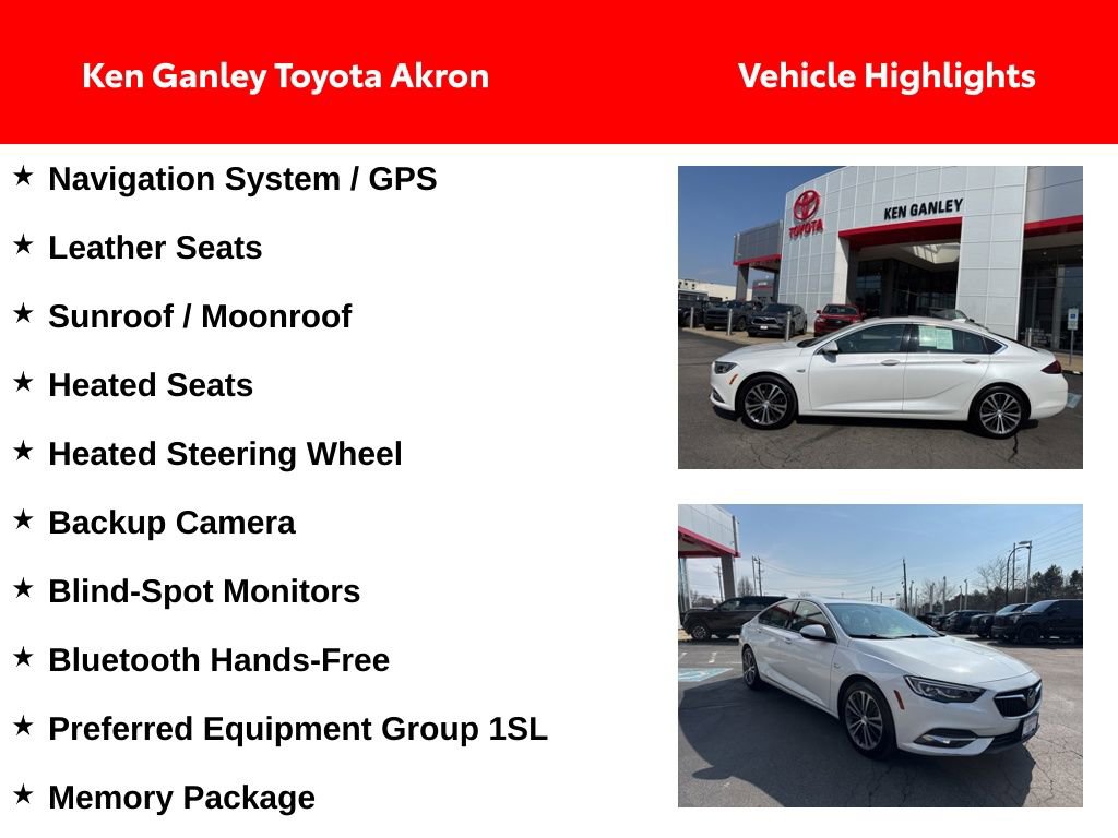 Used 2018 Buick Regal Essence w/ Driver Confidence Package #1 image 2