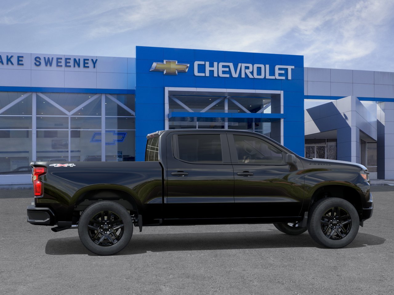 New 2026 Chevrolet Silverado 1500 Custom w/ LPO, Dark Essentials Package AWD/4WD image 5