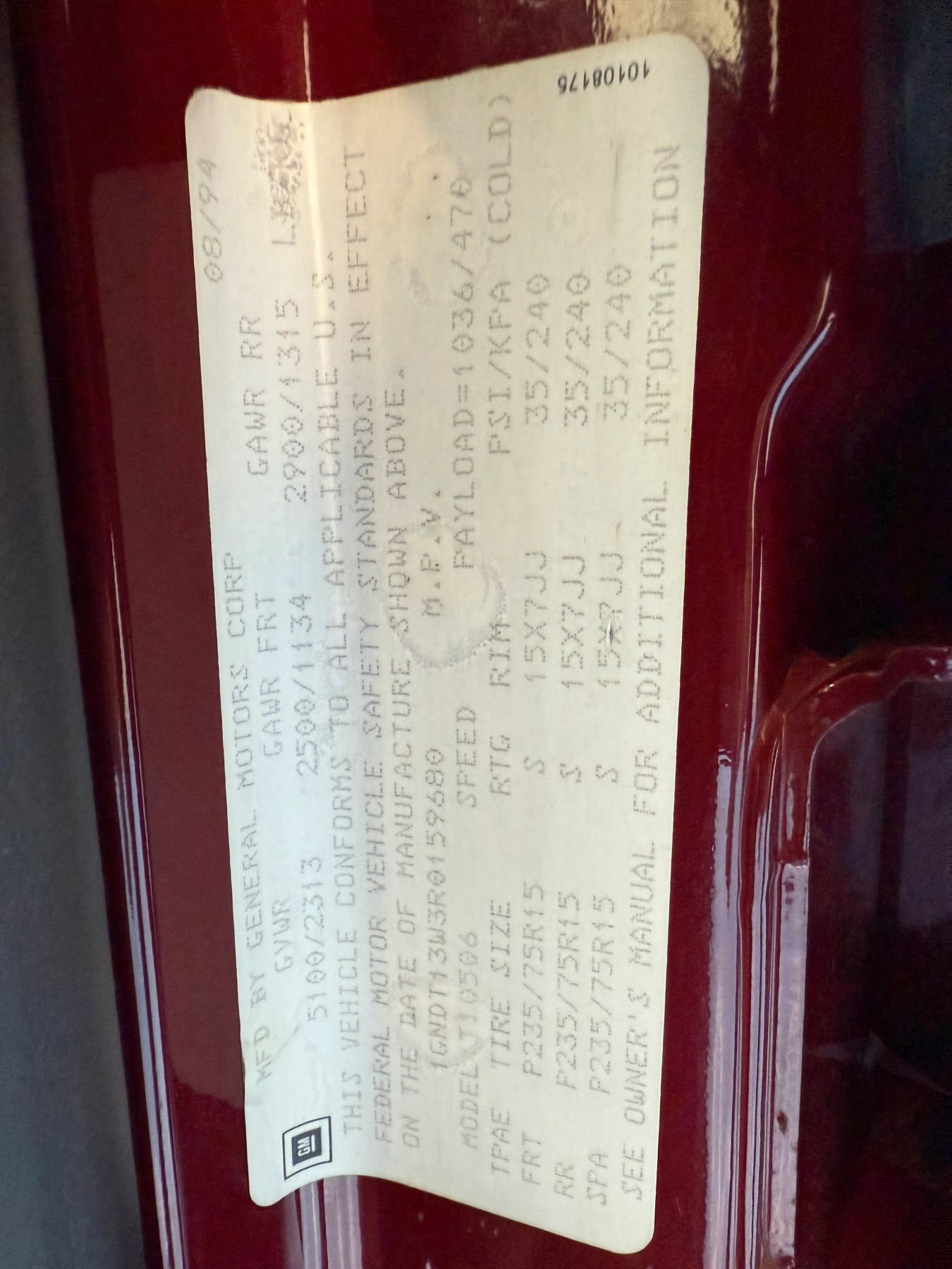 Used 1994 Chevrolet S10 Pickup 4WD 4-Door image 57