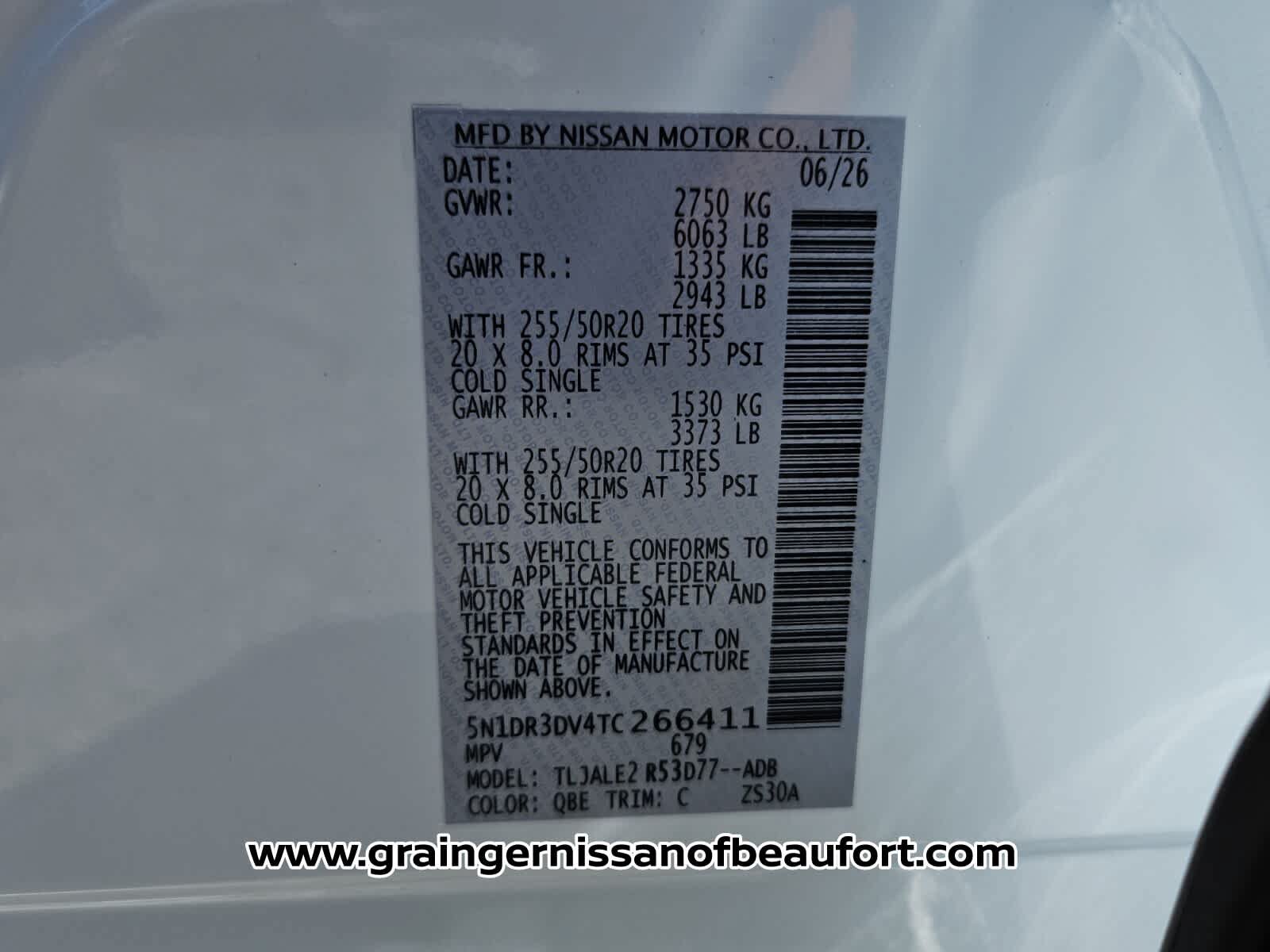 New 2026 Nissan Pathfinder Platinum FWD image 7