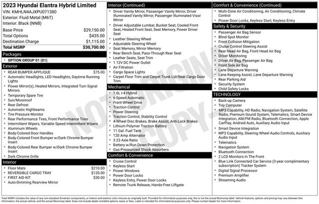 Certified 2023 Hyundai Elantra Limited image 14