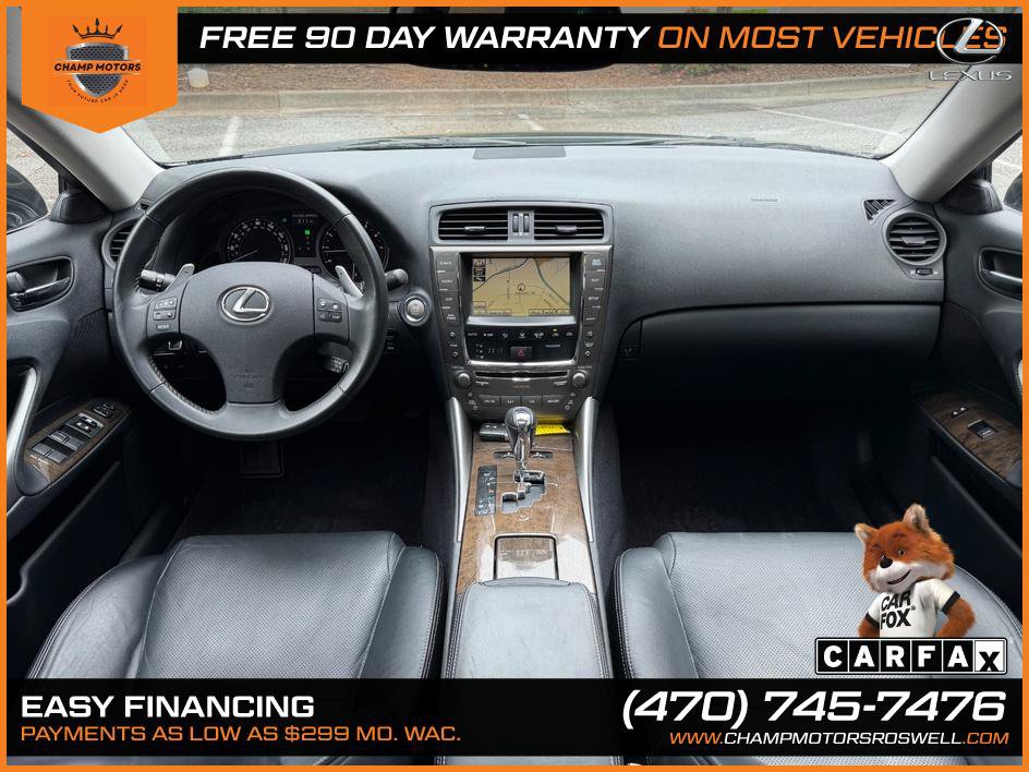 Used 2010 Lexus IS 250 w/ Preferred Accessory Package RWD image 32