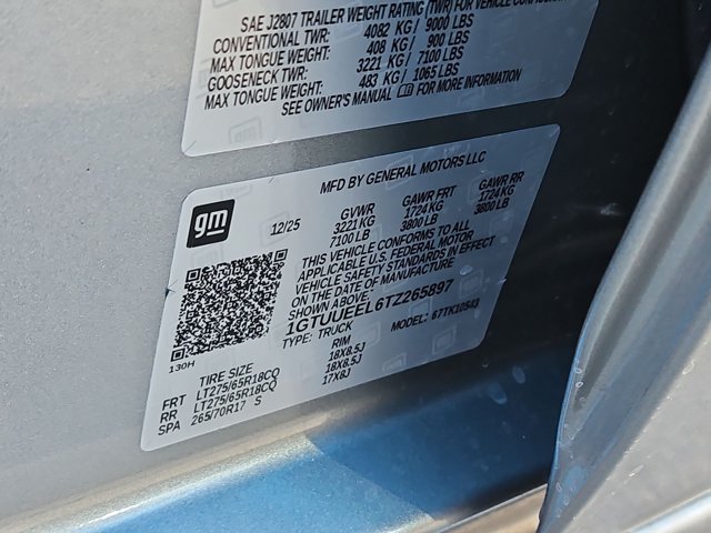 Certified 2026 GMC Sierra 1500 AT4 AWD/4WD image 25