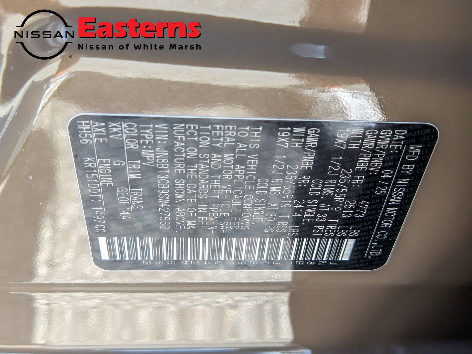 New 2025 Nissan Rogue SL w/ Tech Package image 38