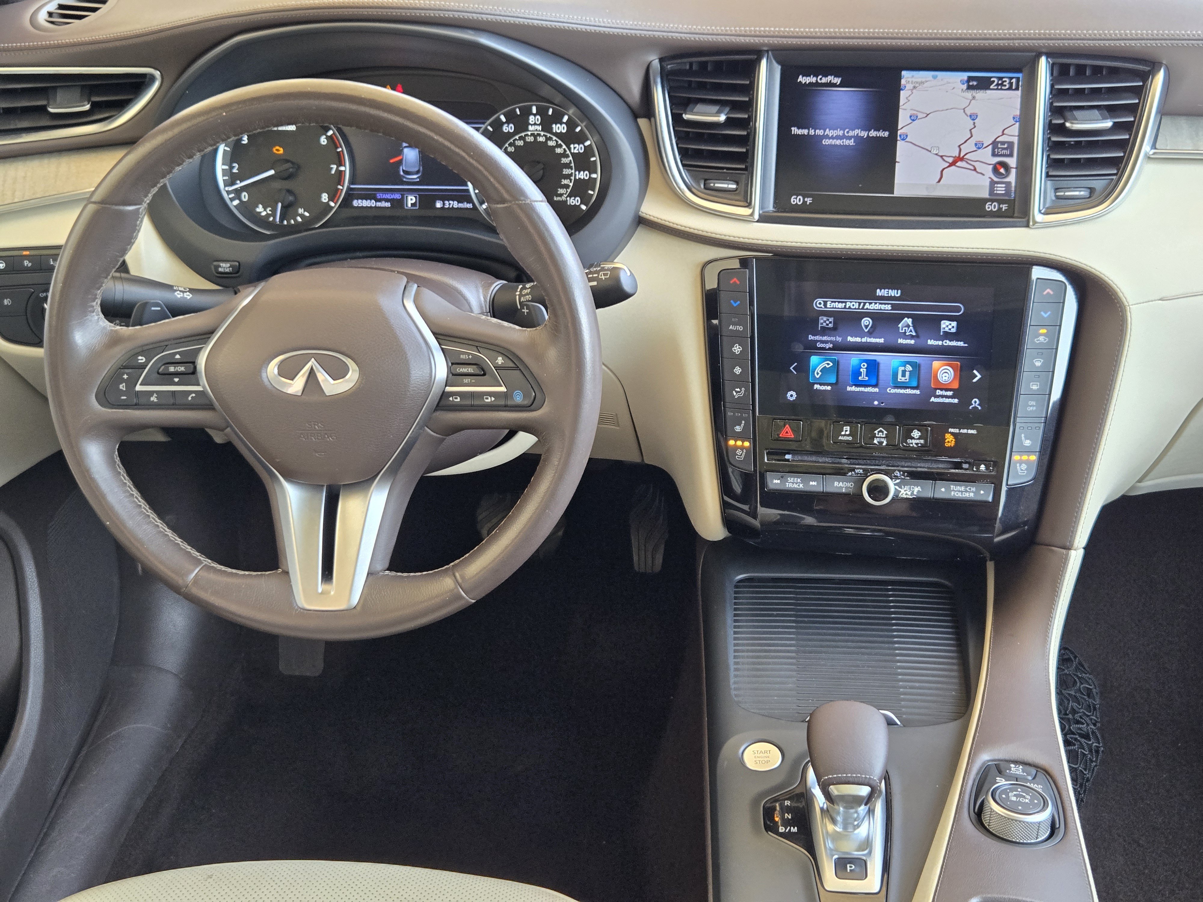 Used 2021 INFINITI QX50 Autograph w/ Accent Package FWD image 27