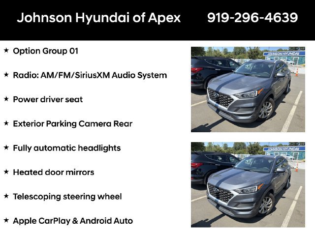 Certified 2021 Hyundai Tucson Value w/ Cargo Package FWD image 3