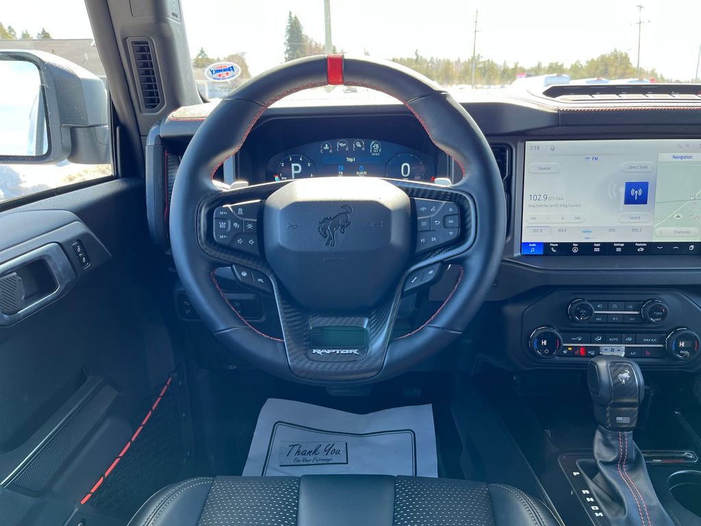 New 2026 Ford Bronco Raptor w/ Interior Carbon Fiber Pack image 13