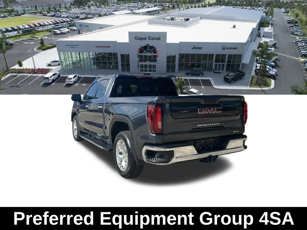 Used 2021 GMC Sierra 1500 SLT w/ SLT Premium Package RWD image 3