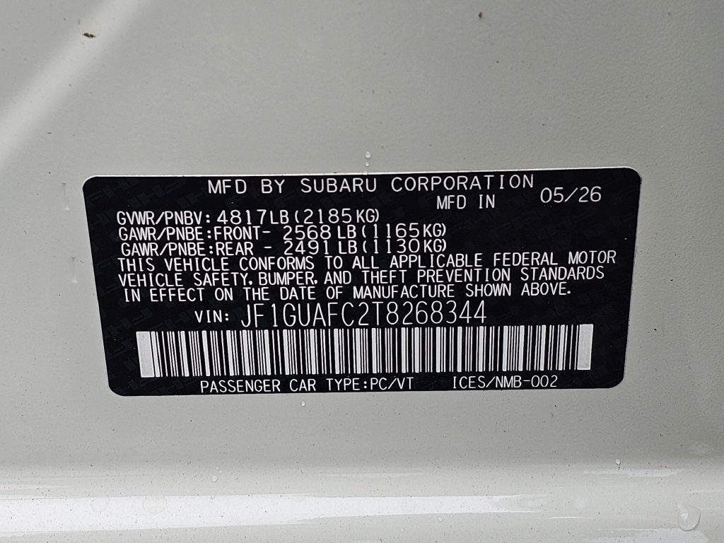 New 2026 Subaru Impreza 2.0i Sport AWD/4WD image 30