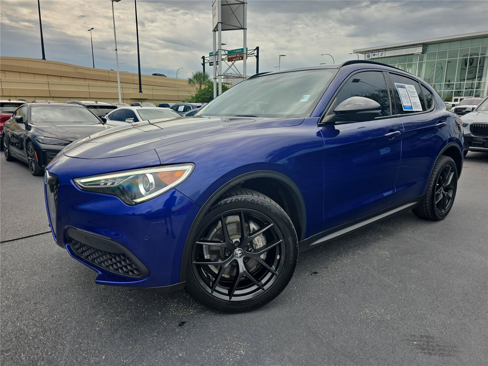 Used 2021 Alfa Romeo Stelvio Sprint w/ Nero Edizione RWD image 26