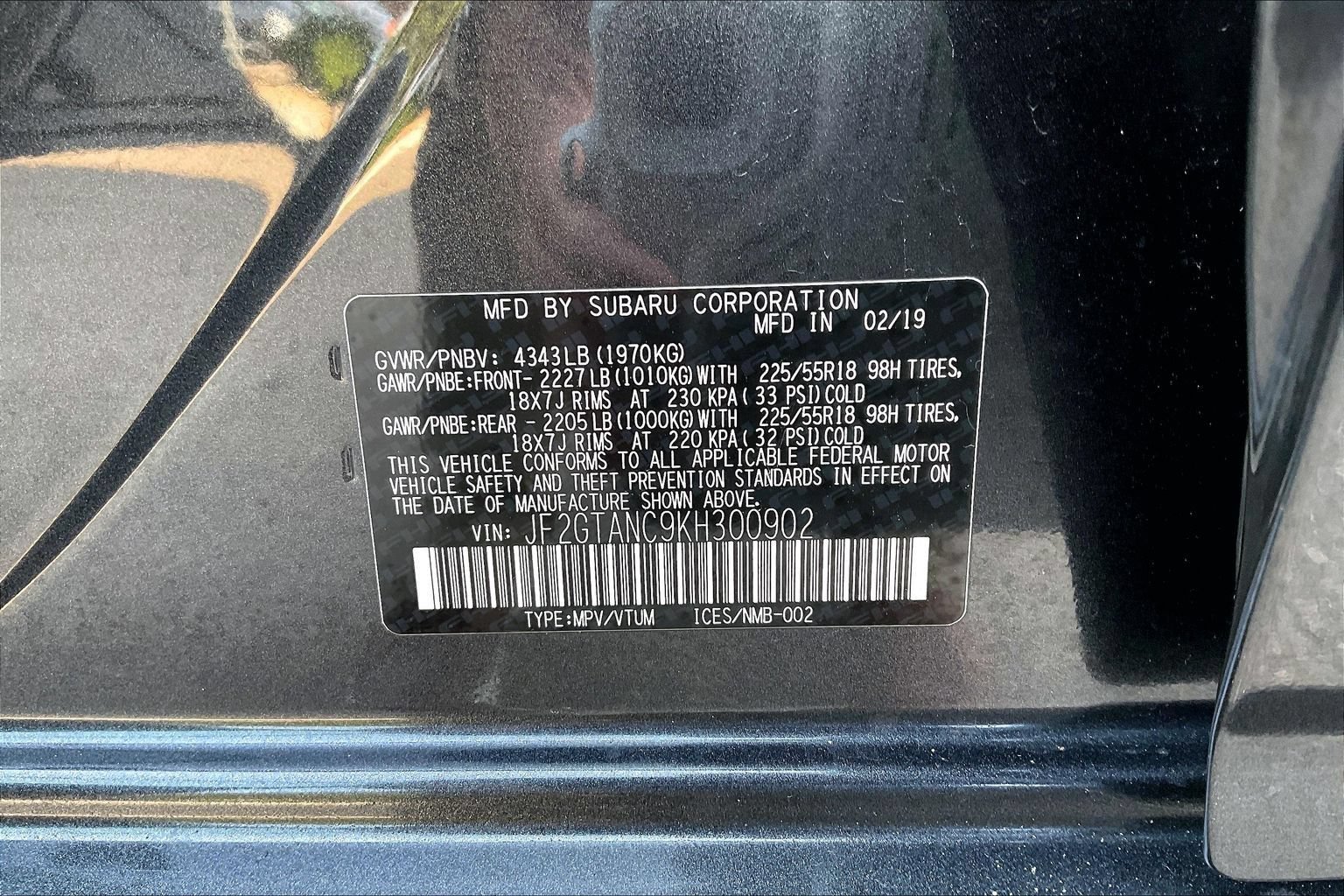 Used 2019 Subaru Crosstrek 2.0i Limited w/ Moonroof Package w/Navigation AWD/4WD image 18