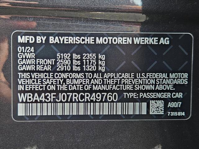 Certified 2024 BMW 530i w/ Convenience Package image 25