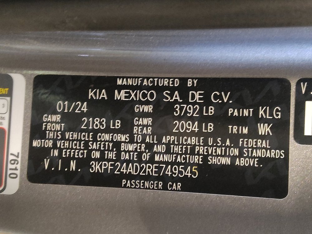 Used 2024 Kia Forte LXS image 33