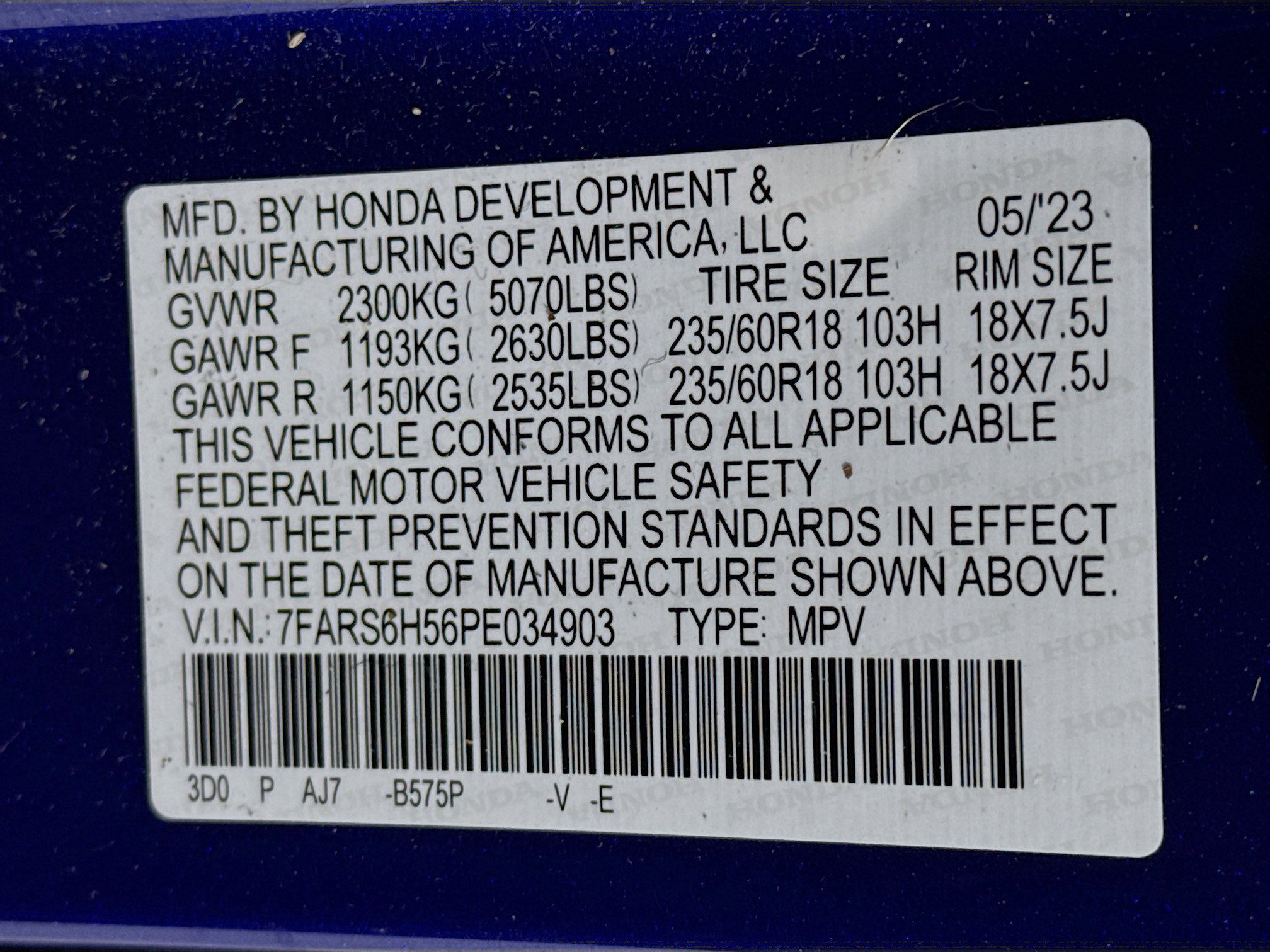 Certified 2023 Honda CR-V Sport image 31