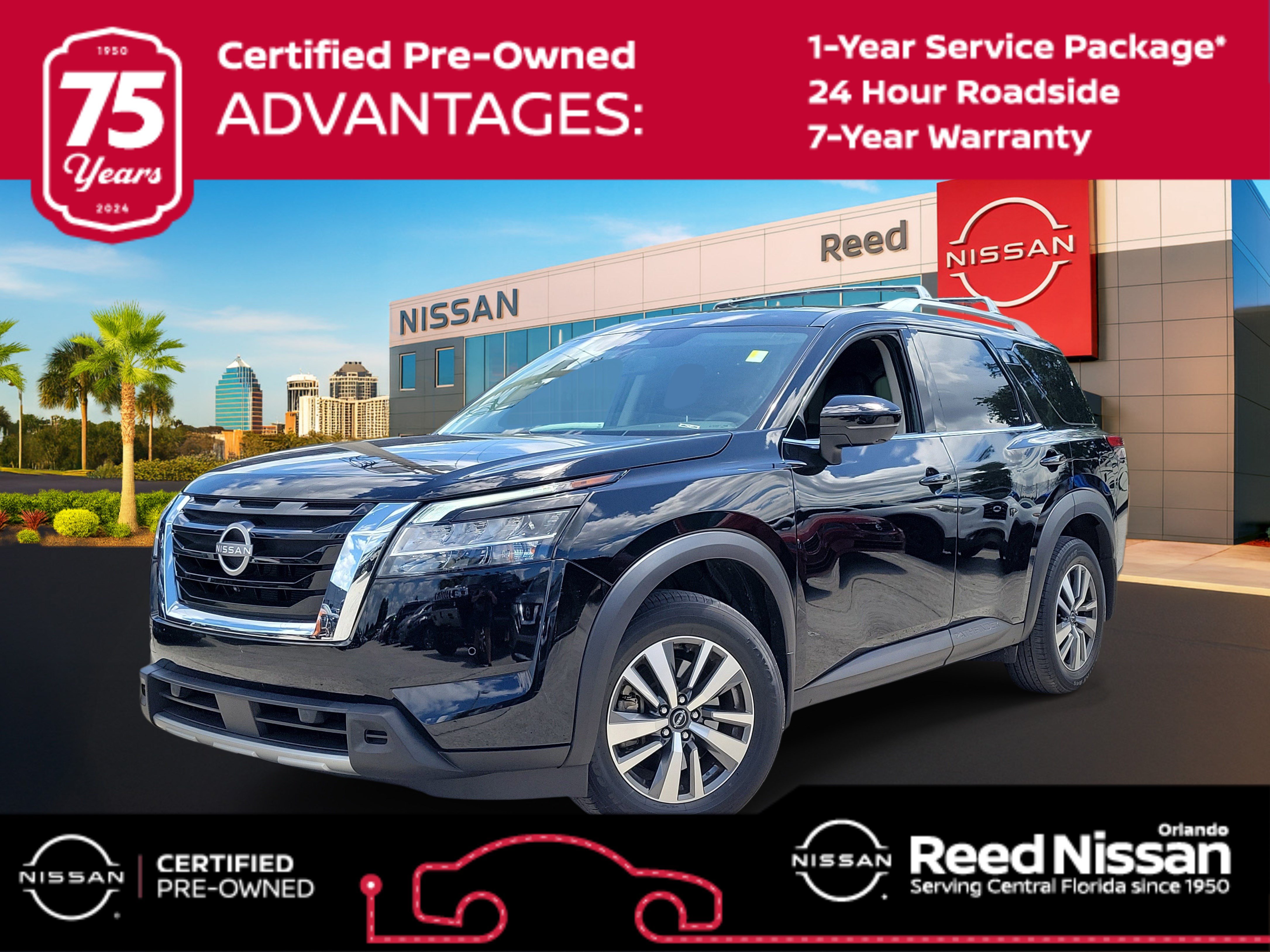 Certified 2024 Nissan Pathfinder SL FWD image 1