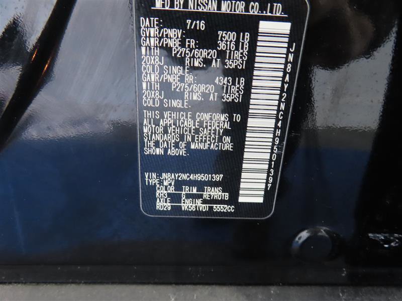 Used 2017 Nissan Armada Platinum AWD/4WD image 33
