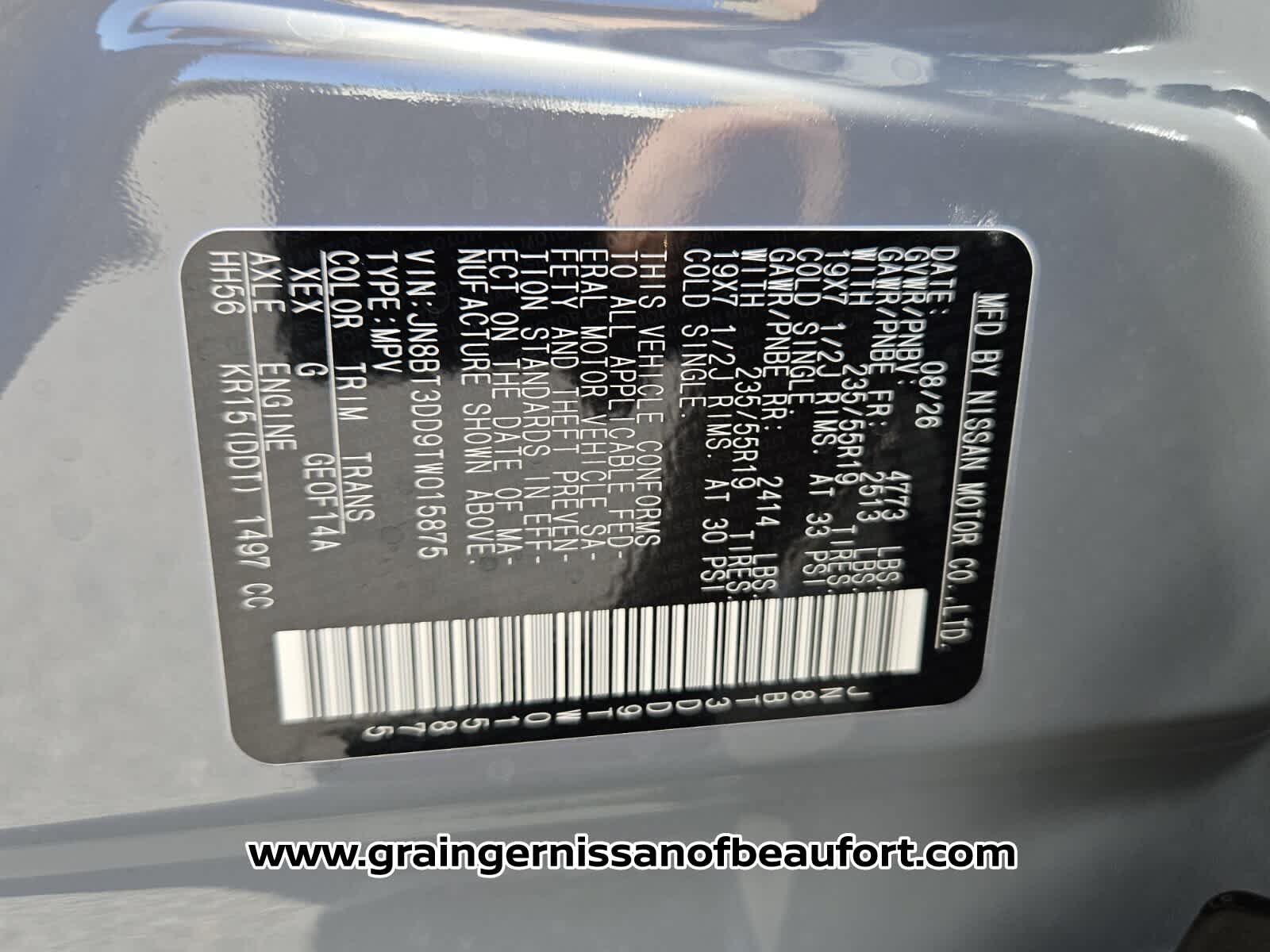 New 2026 Nissan Rogue Platinum AWD/4WD image 7