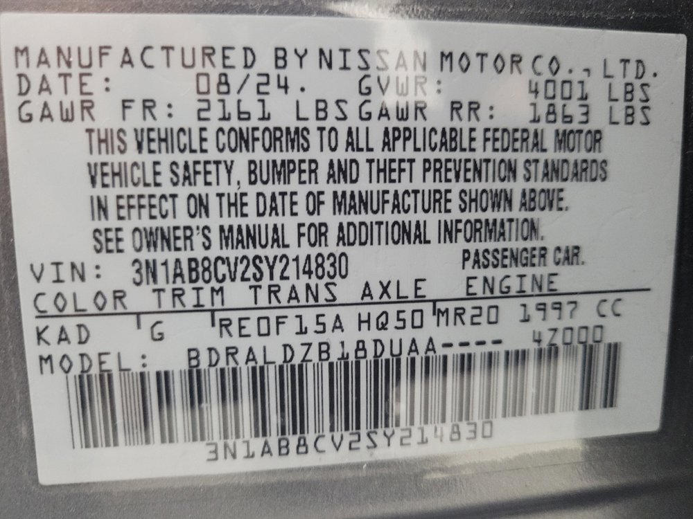 Used 2025 Nissan Sentra SV w/ All-Weather Package image 33