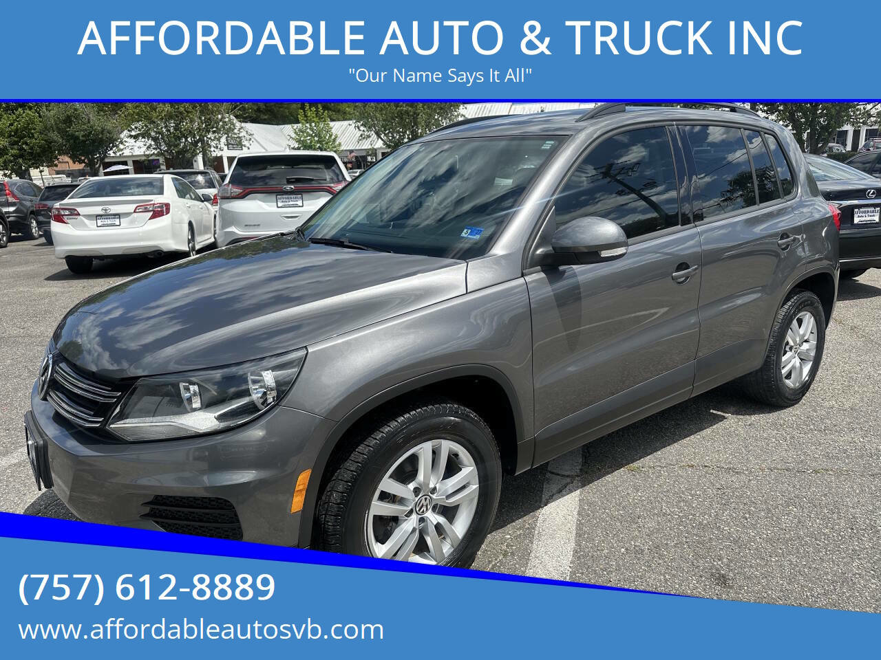 Used 2015 Volkswagen Tiguan S
