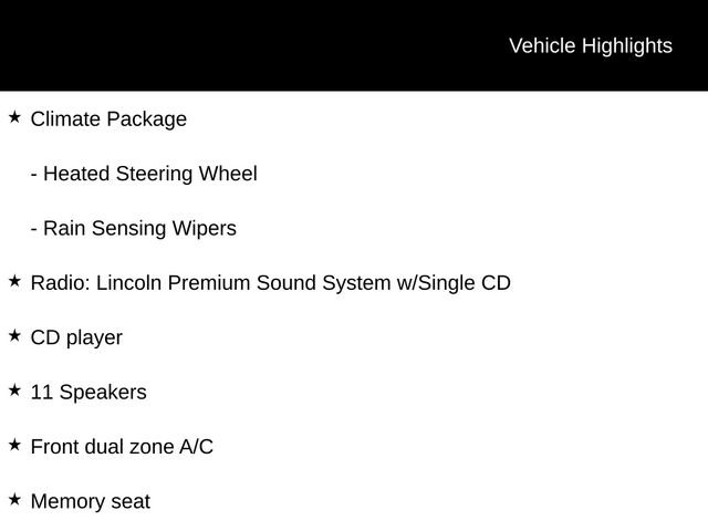 Used 2017 Lincoln MKZ Select w/ Select Plus Package FWD image 18