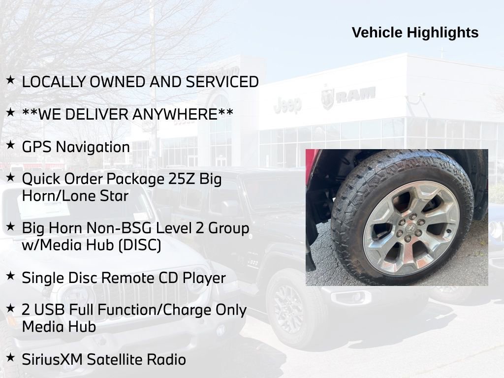 Used 2019 RAM 1500 Big Horn AWD/4WD image 5