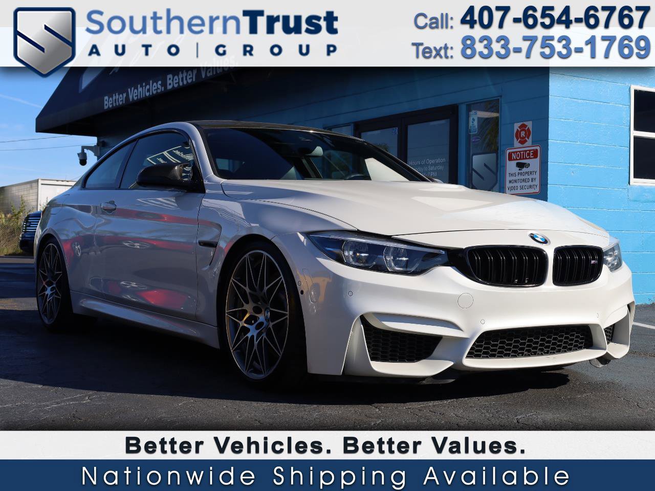 Used 2019 BMW M4 Coupe w/ Competition Package image 1