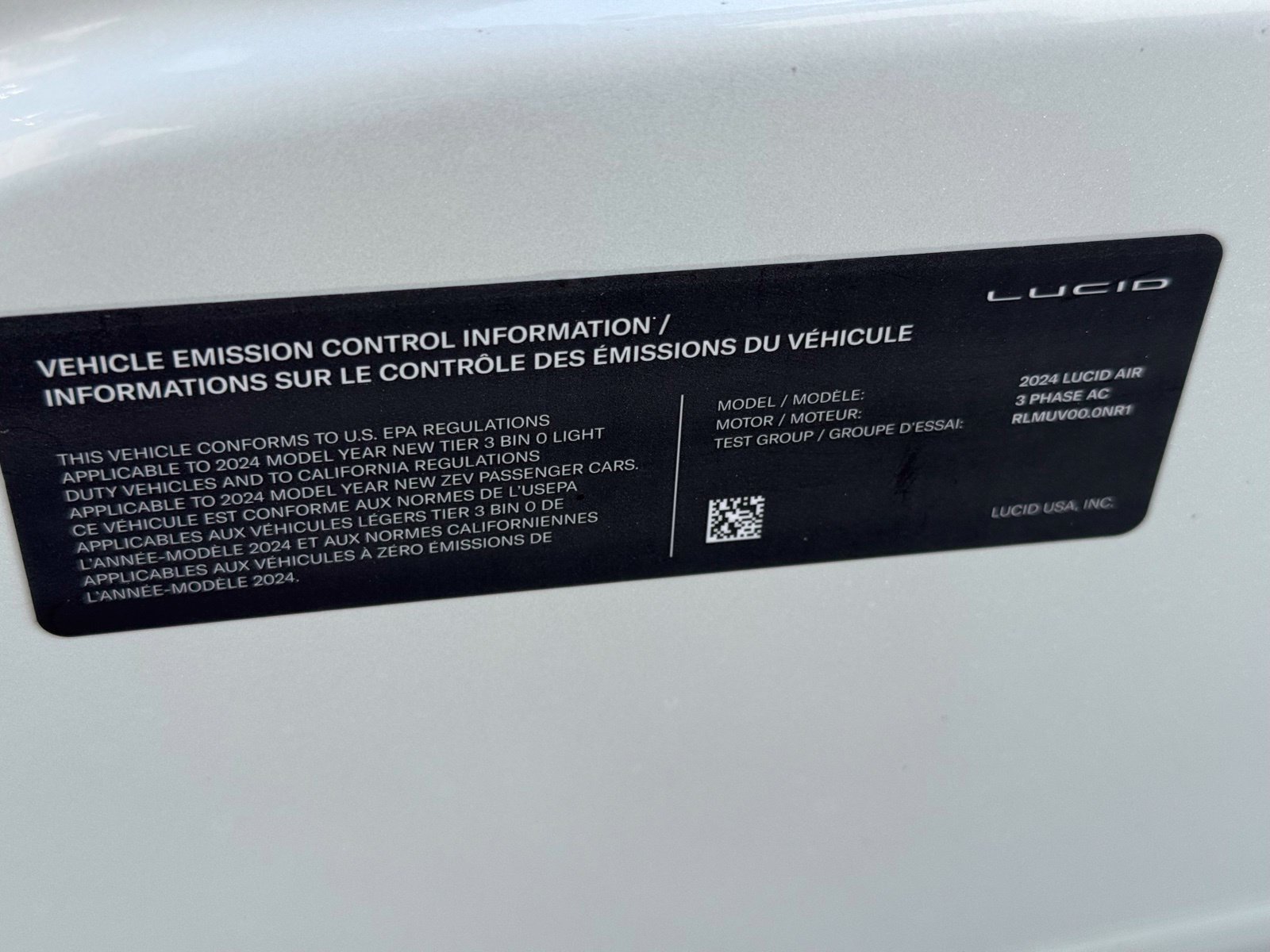 Used 2024 Lucid Air Pure RWD image 11