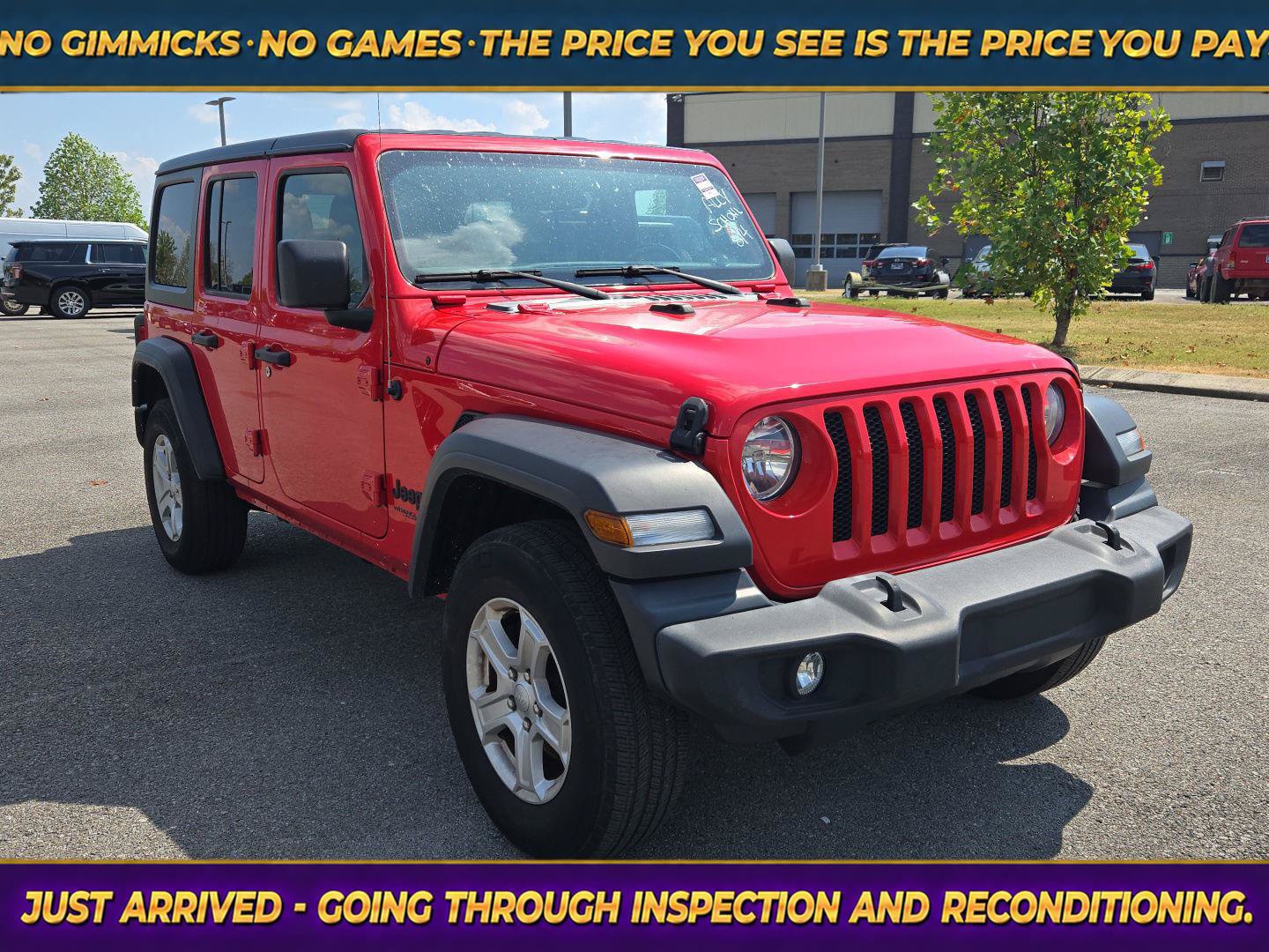 Used 2022 Jeep Wrangler Unlimited Sport