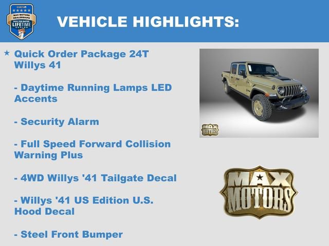 New 2026 Jeep Gladiator Sport AWD/4WD image 23
