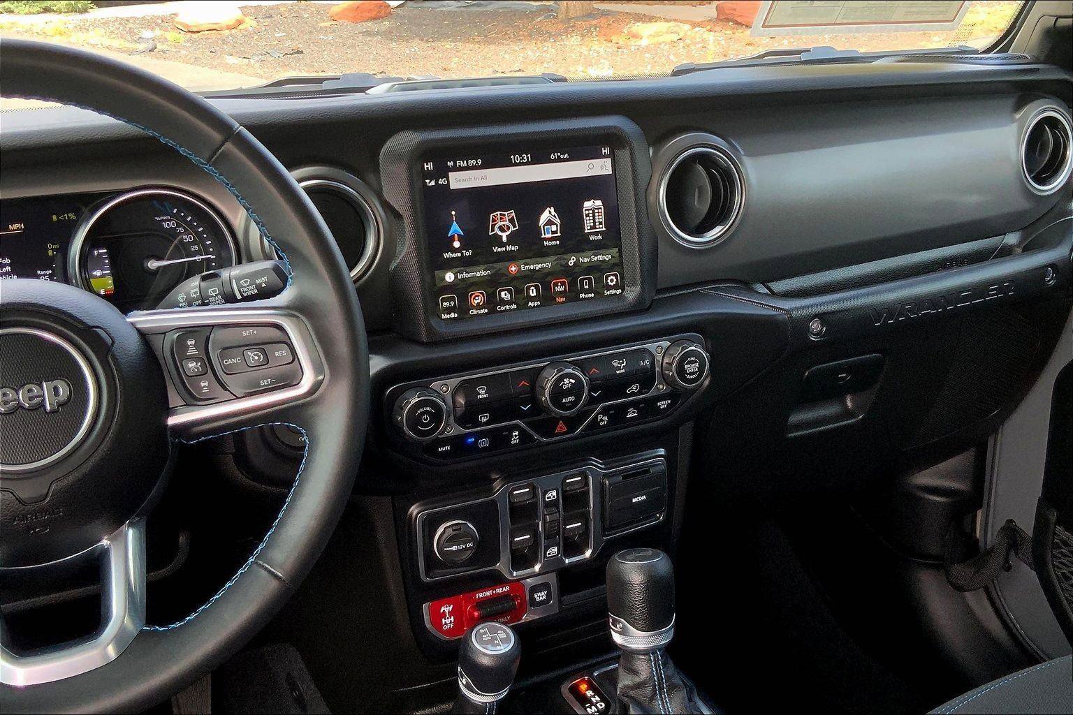 Certified 2022 Jeep Wrangler Unlimited Rubicon 4xe w/ Safety Group image 6