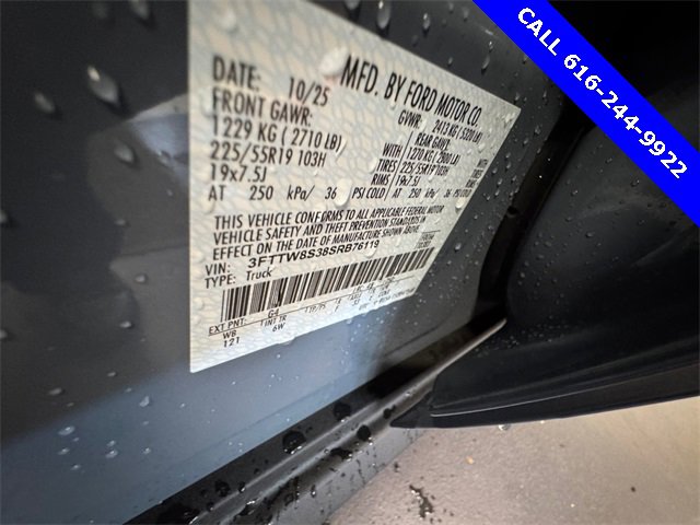 New 2025 Ford Maverick Lariat w/ Black Appearance Package image 26