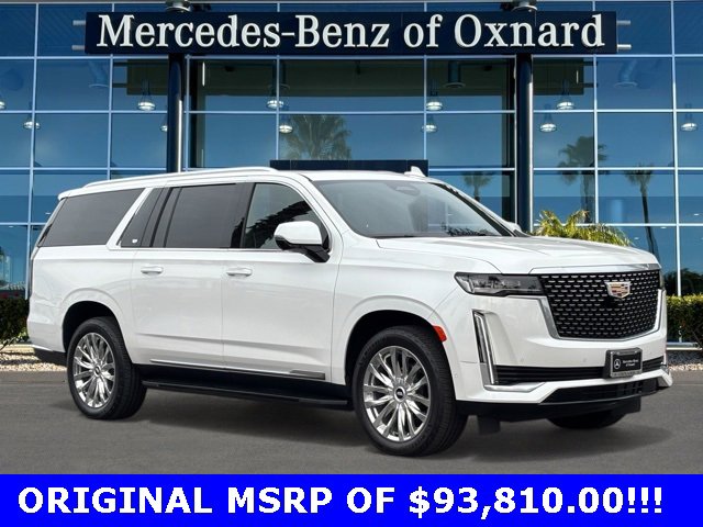 Used 2021 Cadillac Escalade ESV Premium Luxury w/ Performance Package