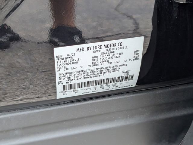 Used 2022 Ford Explorer XLT w/ Equipment Group 202A RWD image 13