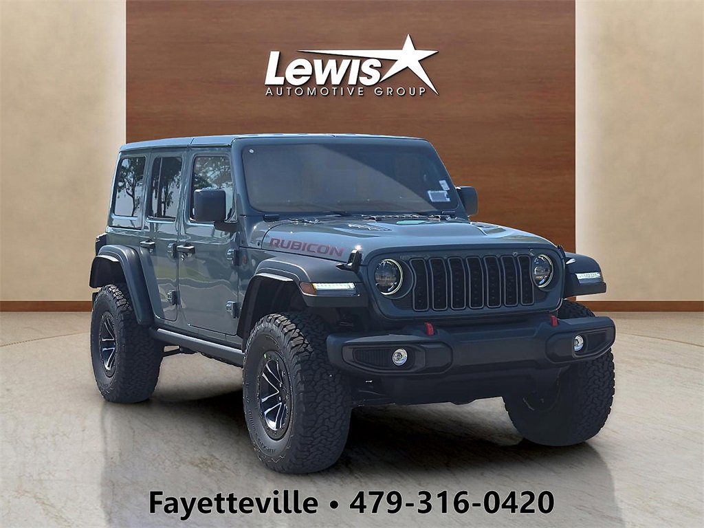 New 2025 Jeep Wrangler Unlimited Rubicon w/ XTREMEE 35" Tire Package image 1