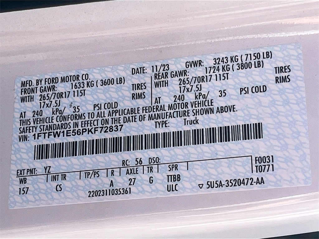 Used 2023 Ford F150 XL w/ Trailer Tow Package image 29