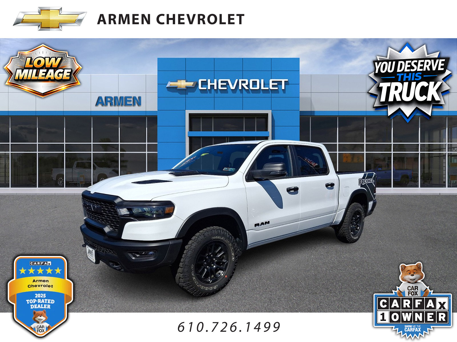 Used 2026 RAM 1500 Rebel w/ Rebel Level 1 Equipment Group AWD/4WD image 1
