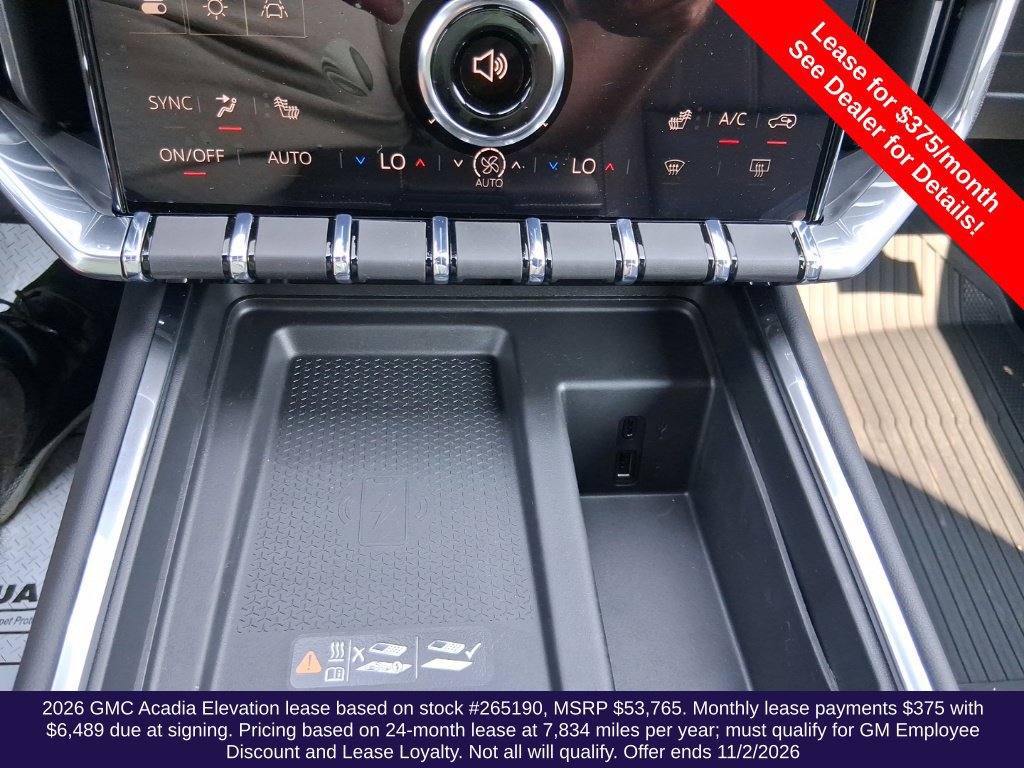 New 2026 GMC Acadia Elevation w/ Black Edition AWD/4WD image 36