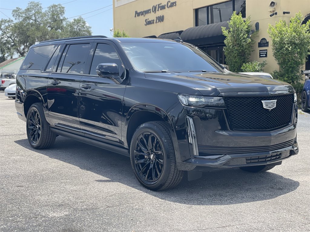 Used 2021 Cadillac Escalade ESV Sport w/ Driver Assist Tech Package AWD/4WD image 22