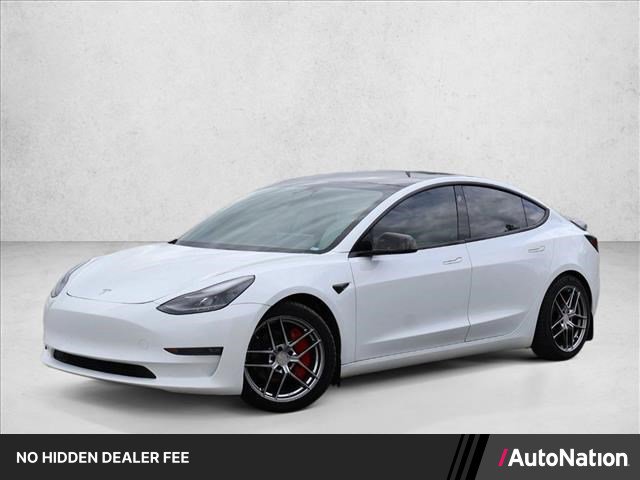 Used 2021 Tesla Model 3 Long Range AWD/4WD image 1
