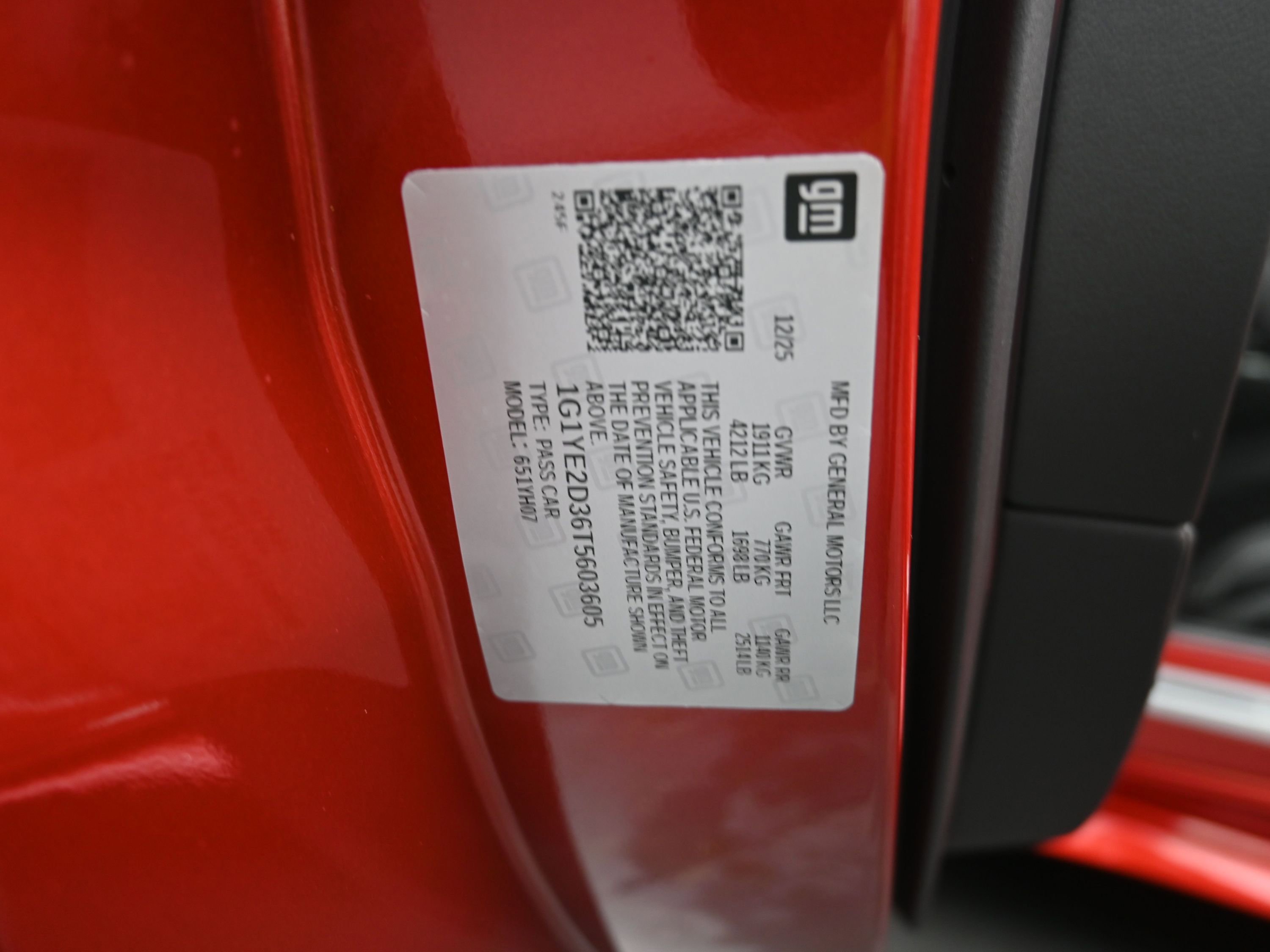 New 2026 Chevrolet Corvette Z06 image 11