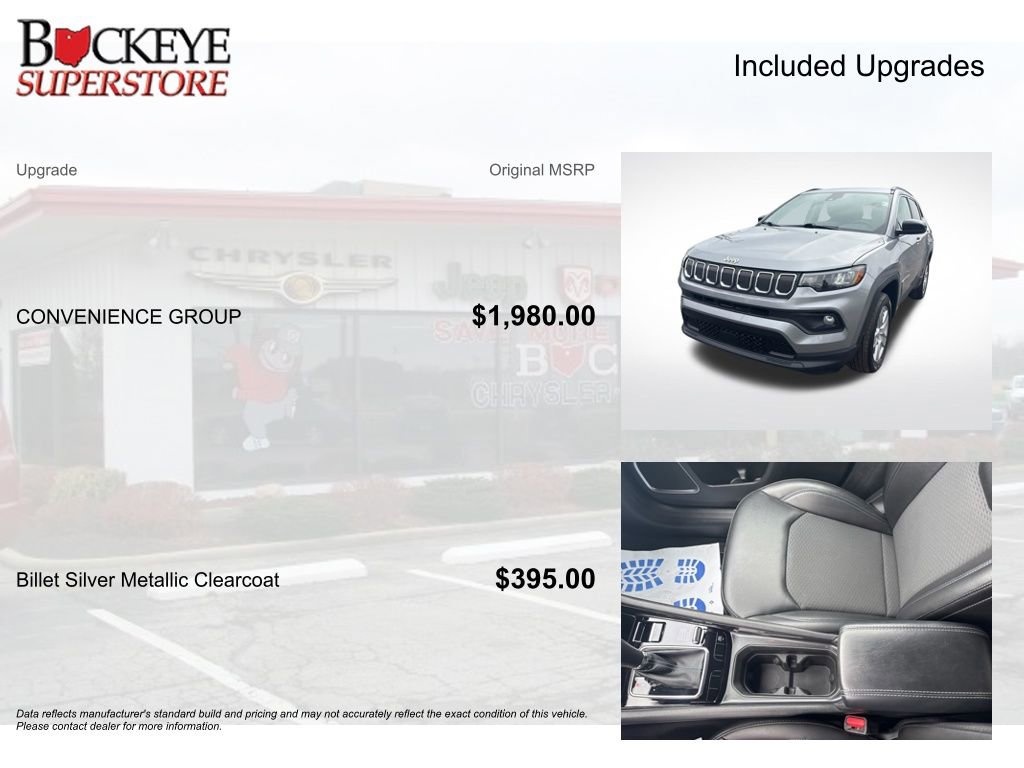 Certified 2022 Jeep Compass Latitude w/ Convenience Group image 8