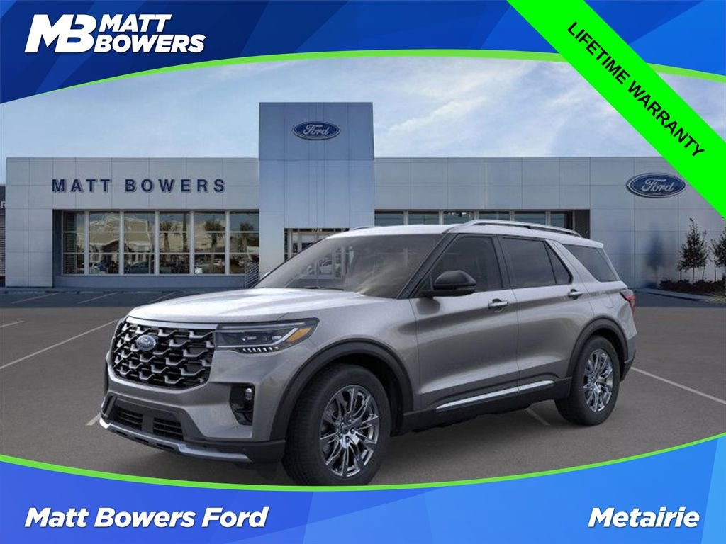 New 2025 Ford Explorer Platinum