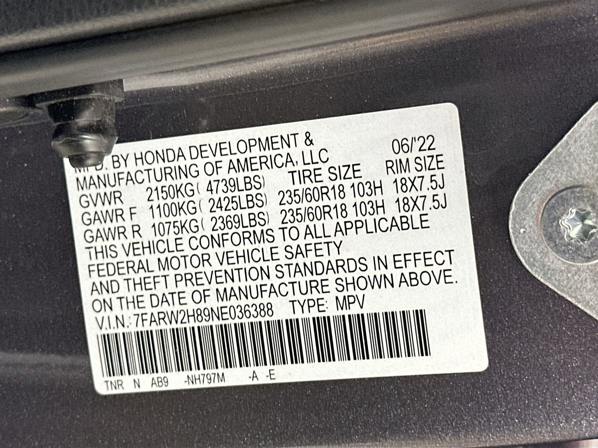 Used 2022 Honda CR-V EX-L image 35