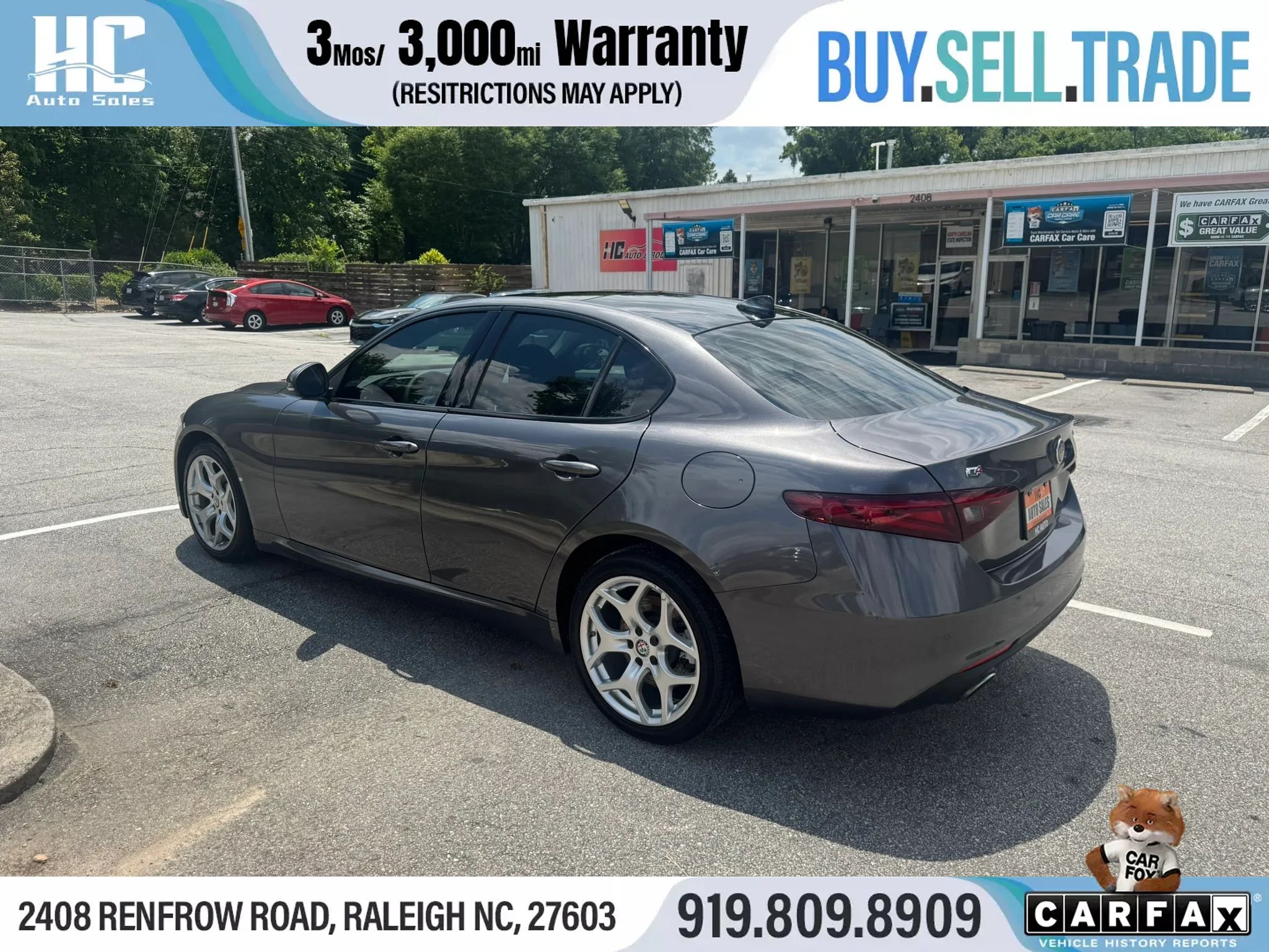 Used 2021 Alfa Romeo Giulia Ti AWD/4WD image 3