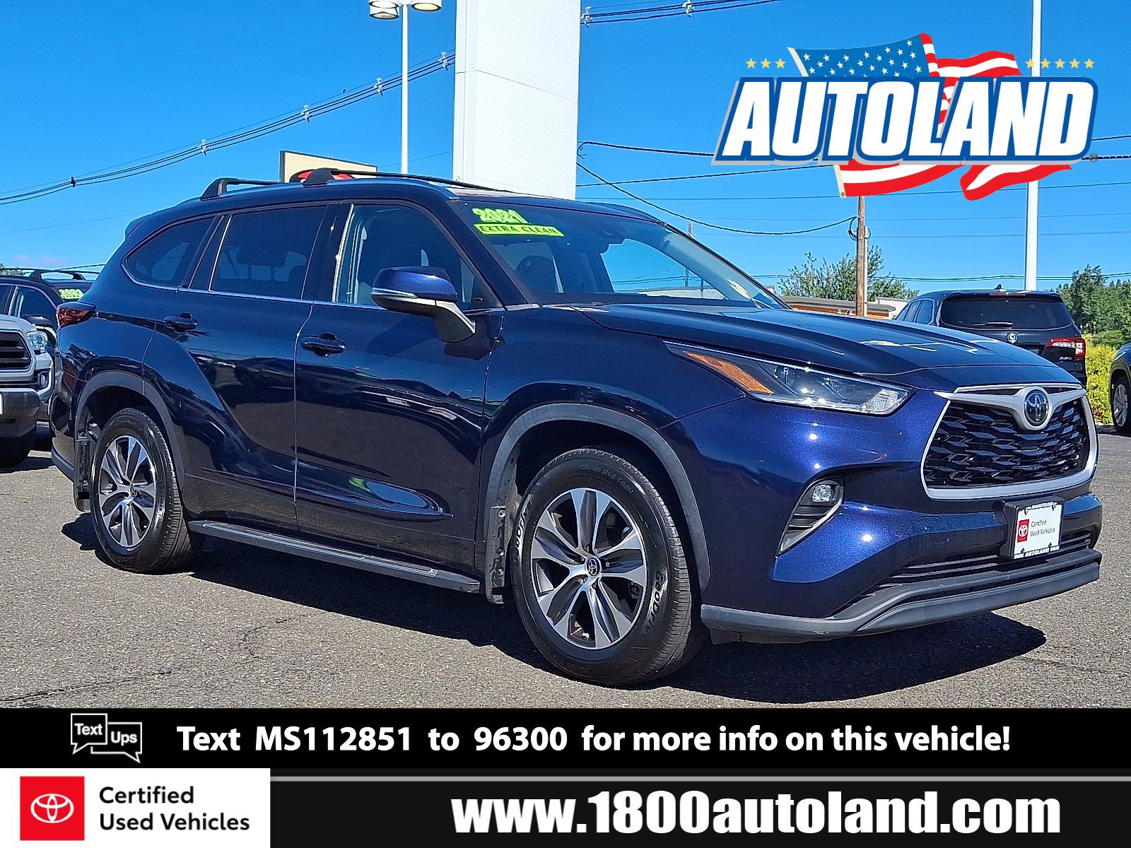 Certified 2021 Toyota Highlander XLE
