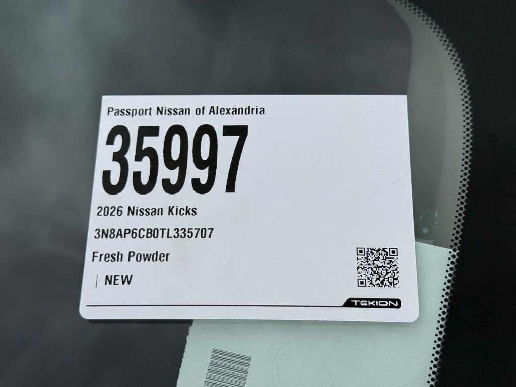 New 2026 Nissan Kicks SV w/ SV Premium Package AWD/4WD image 22