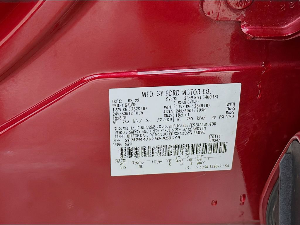 Used 2022 Ford Edge SEL w/ Sport Appearance Package image 36