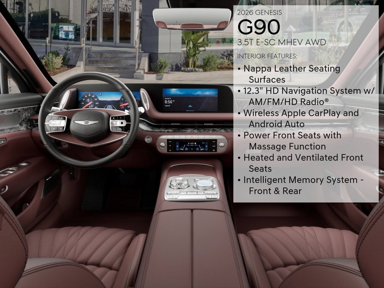 New 2026 Genesis G90 3.5T AWD/4WD image 21